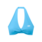 Women's Pleated Halter Sports Bra